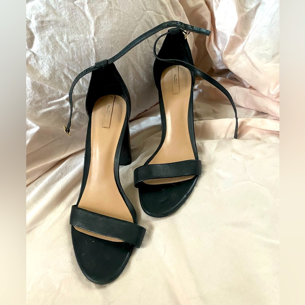 Women black high heels